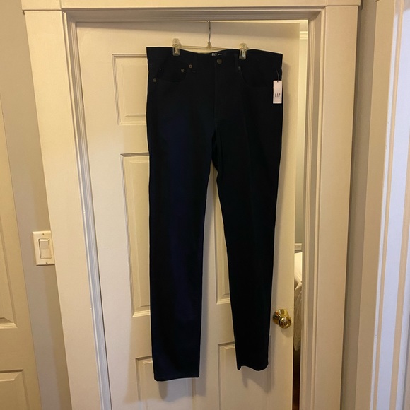 Gap Twill Pants in Slim Stretch blue galaxy - Picture 1 of 4
